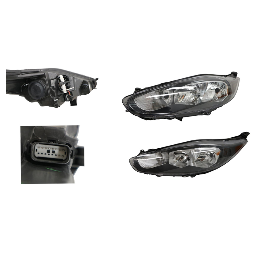 Ford Fiesta WZ Left Headlight (8/2013 to 2/2020), Part 61605