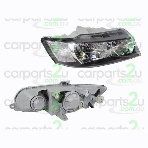 Right Headlight for Holden Commodore VZ SV6 SV8, Black Reflector NON Projector (8/2004 to 9/2007)