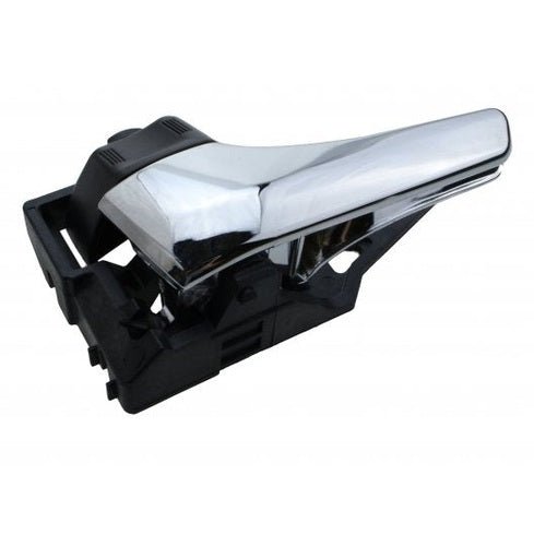 Toyota Hilux Left Front Inner Door Handle Chrome, Black Lock Button Type (5/2015 to 11/2025)