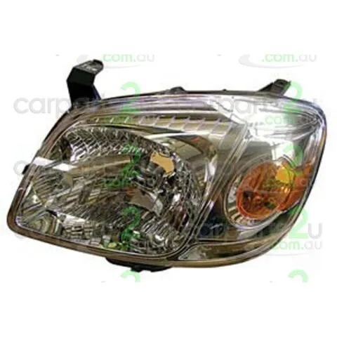 Left Headlight for Mazda BT-50 UN Utility (7/2008 to 10/2011)