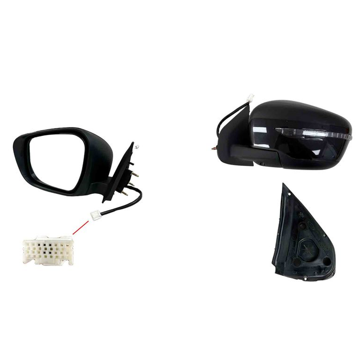 Nissan Navara NP300 Left Front Door Mirror (4/2015 to 1/2021)
