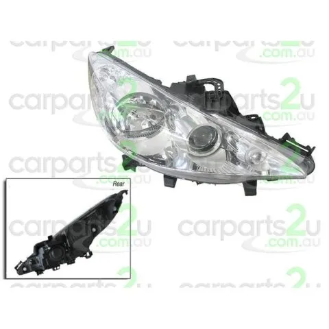 Right Headlight for Peugeot 207 A7 (7/2007 to 11/2009)