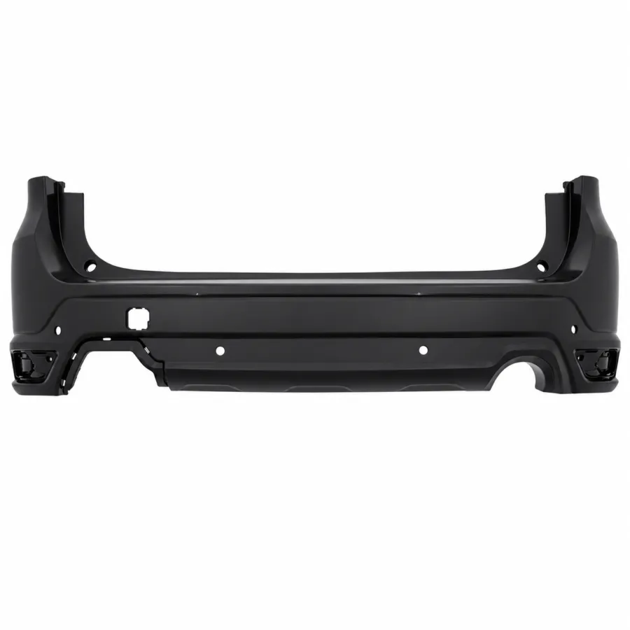 Subaru Forester Wagon S5 Rear Bumper, No Insert Type with Sensor Holes (7/2018 to 7/2021)