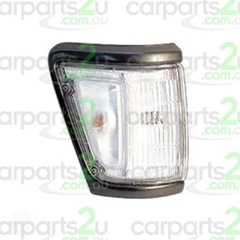 Right Front Corner Light for Toyota Hilux 4WD Utility, Grey Trim with Clear Hump (10/1991 to 8/1997)