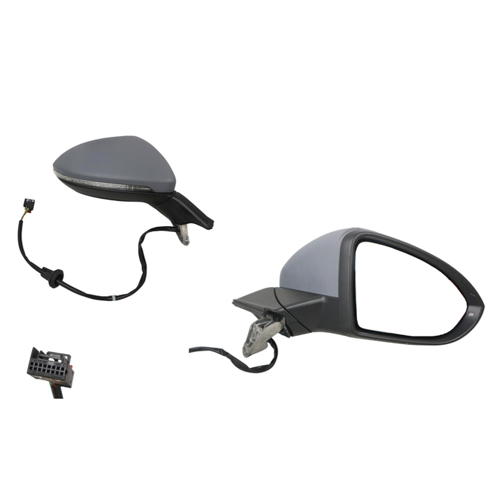 Volkswagen Golf 7th Right Front Door Mirror (4/2013 to 7/2017), Part 60613